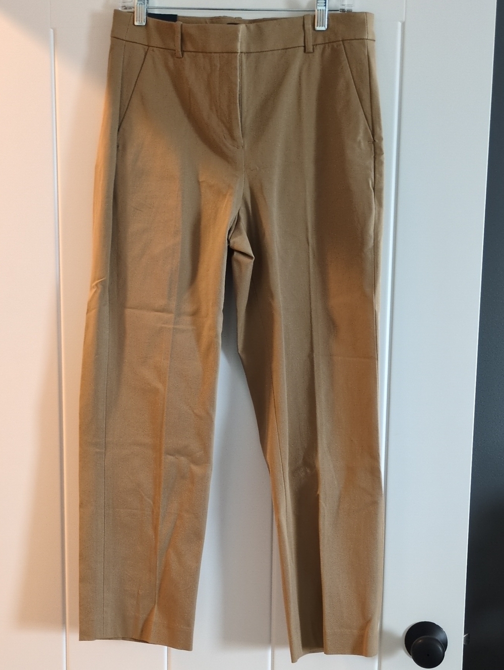 J.Crew Kallie Pants Women’s Size 8 NWT Tan Khaki Straight Leg